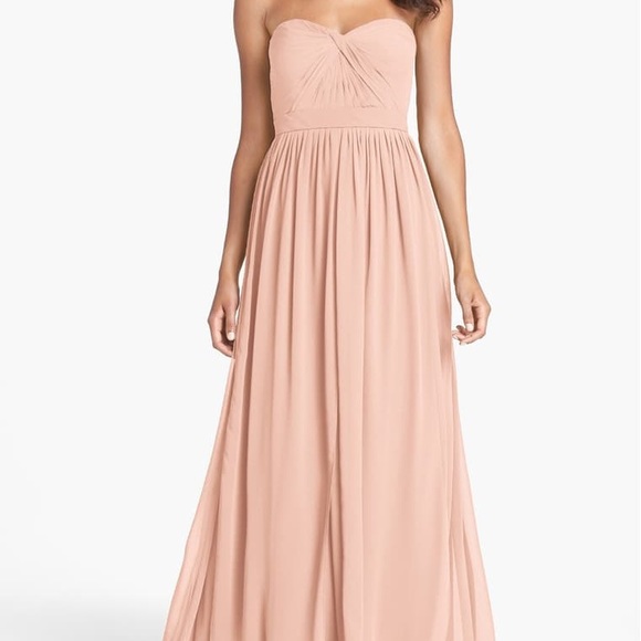 Jenny Yoo Dresses & Skirts - Jenny Yoo Aidan Convertible Strapless Chiffon Gown